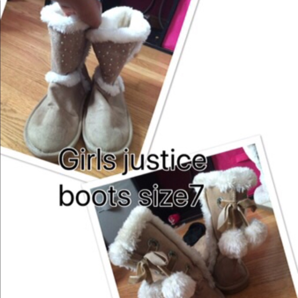 Justice kids boots